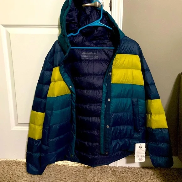 ジャケット・アウター wool jacket hoodie Eddie Bauer Vintage EDDIE BAUER Field Jacket sz XL Wool lined detachable